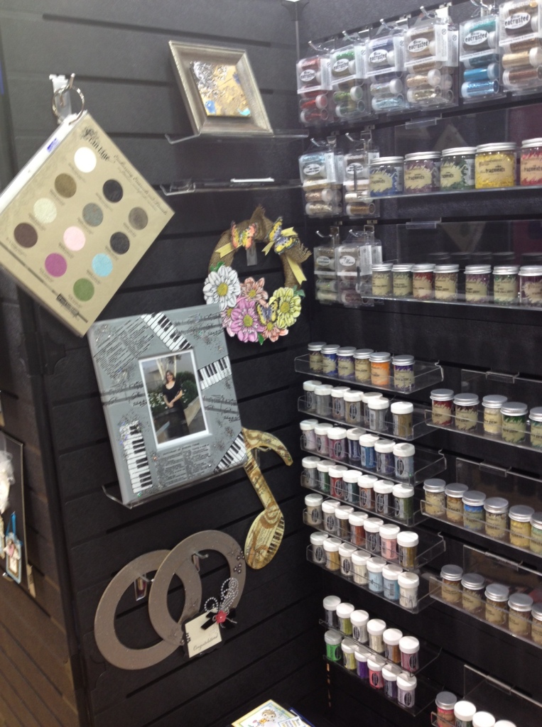 This area showcases our various powders. Embossing Enamels, Glitters, Color Fragments, Mica, etc.