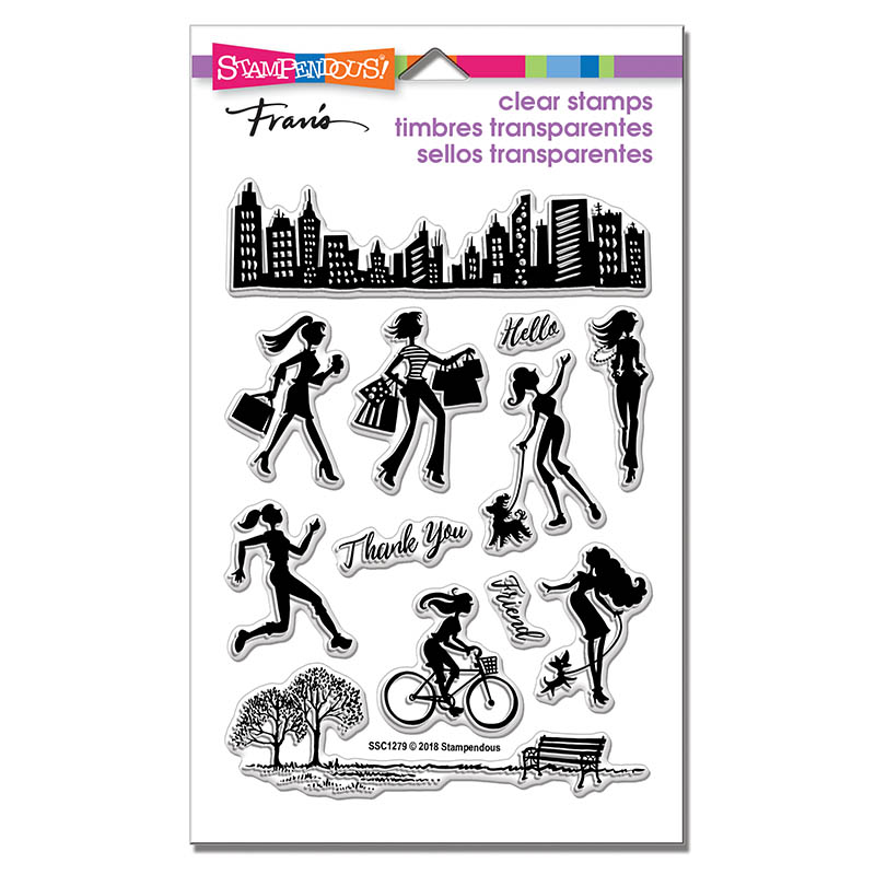 SSC1279 Sassy City Perfectly Clear Stamps